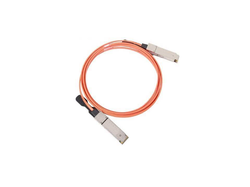 Câble optique actif HPE 200Gb QSFP56 vers 2x100Gb QSFP56 de 3 m Left facing