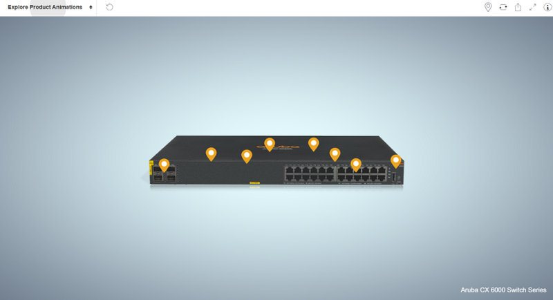 Aruba 6000 48G 4SFP Switch | HPE Store Austria