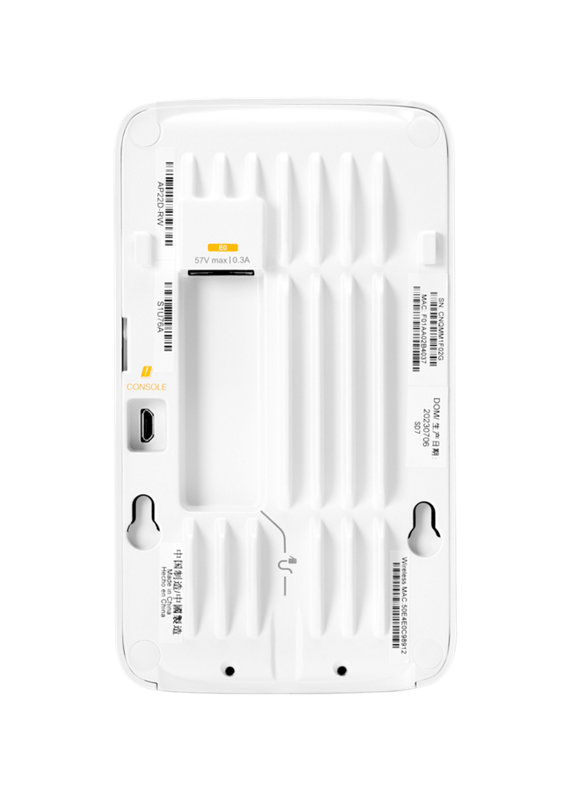 HPE Networking Instant On Access Point Dual Radio 2x2 Wi‑Fi 6 (RW