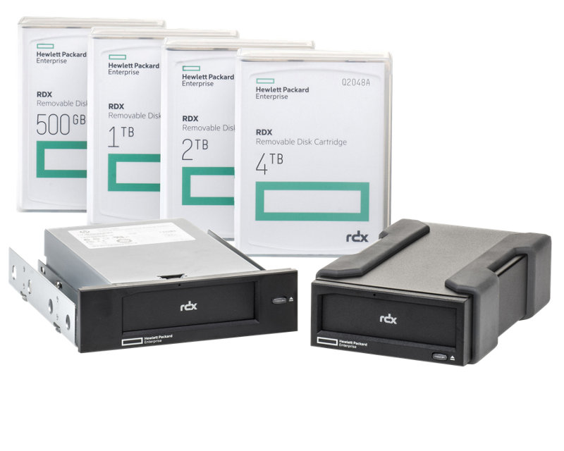 HPE RDX Removable Disk Backup Family