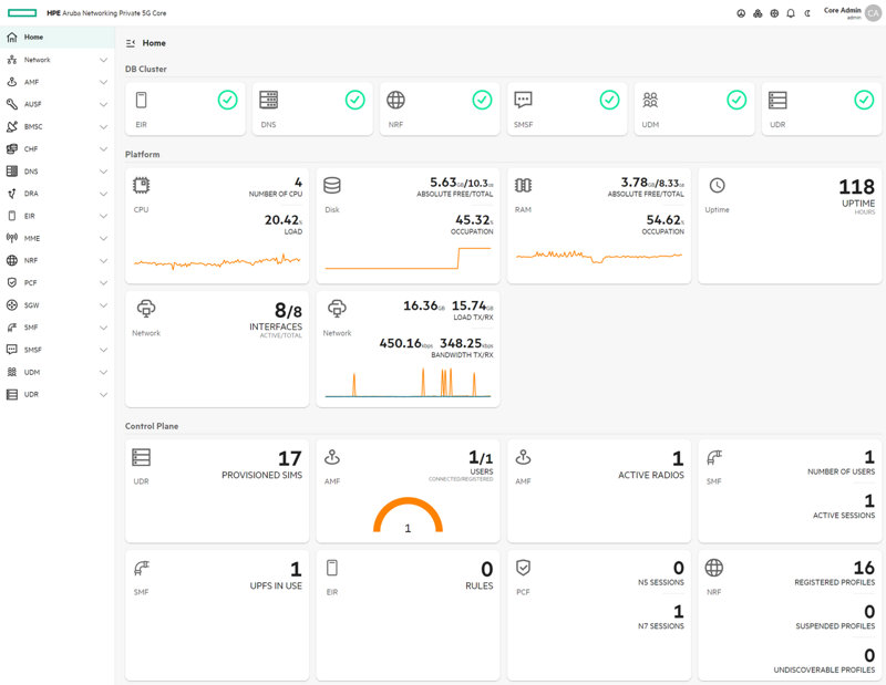 HPE Aruba Networking Private 5G