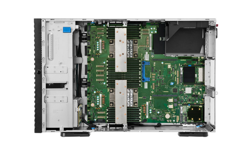 HPE ProLiant Compute ML350 Gen12 6505P 12c 1P 1x32GB-R 4LFF MR408i-o 2x4TB HDD 2x1000W PS EU Server