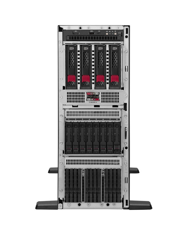 HPE ProLiant Compute ML350 Gen12 6505P 12c 1P 1x32GB-R 4LFF MR408i-o 2x4TB HDD 2x1000W PS EU Server
