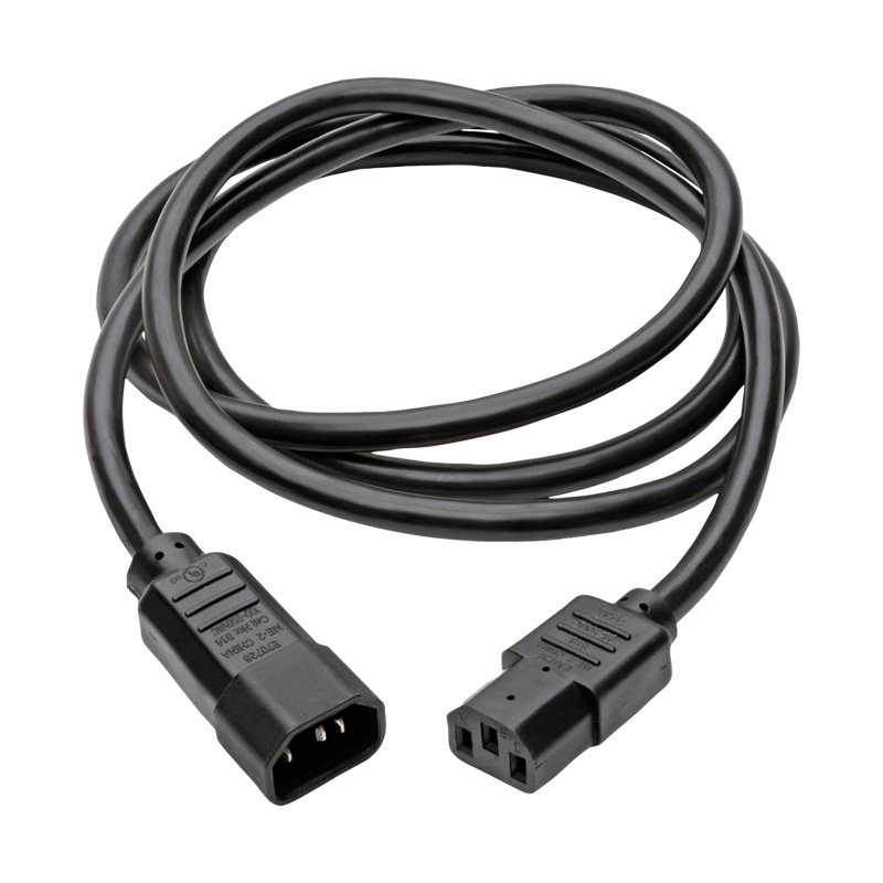 HPE C13 ‑ C14 WW 250V 10Amp 2.0m Jumper Cord
