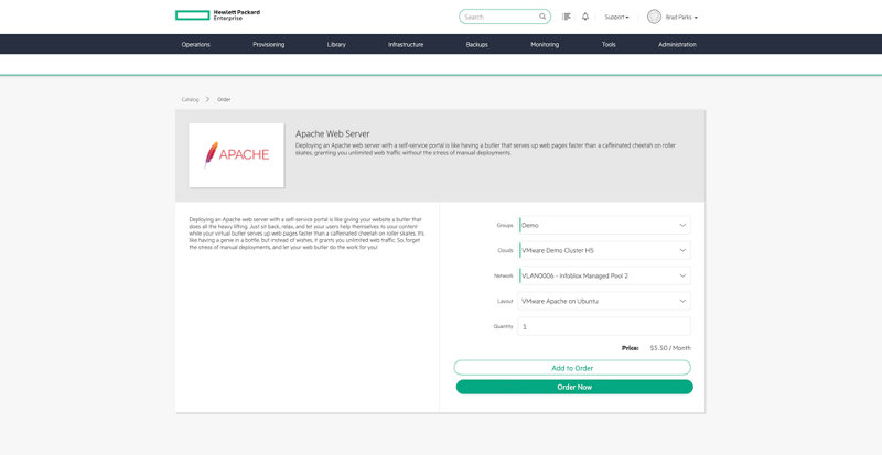 HPE Morpheus Enterprise Software
