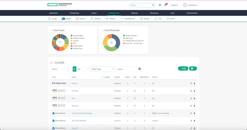 HPE Morpheus Enterprise Software