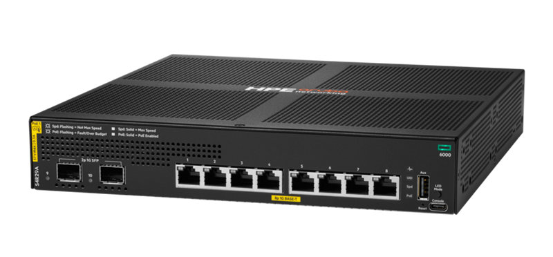 HPE ANW 6000 8G CL42F 67W TAA Switch
