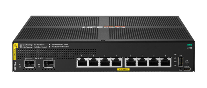 HPE ANW 6000 8G CL42F 67W TAA Switch