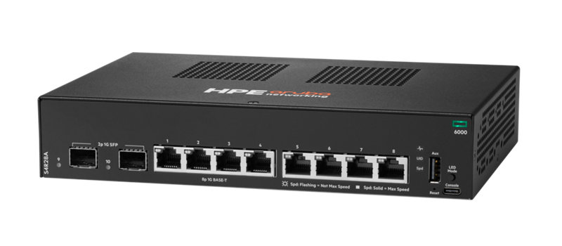 HPE ANW 6000 8G 2F TAA Switch