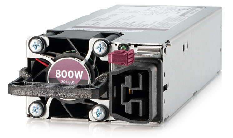 HPE 800W Flex Slot Hot Plug Universal Low Halogen High Voltage AC/DC Power Supply Kit