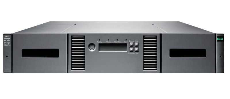 HPE Storage MSL2024 Tape Library