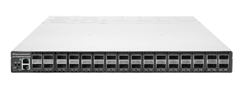 HPE Supercomputing Fabric 4064 32xQSFP-DD 1U Switch