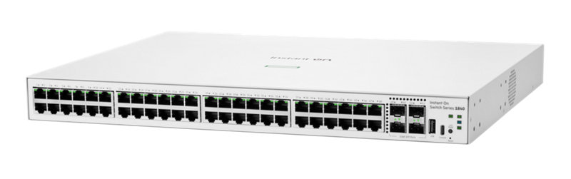 HPE Networking Instant On Switch 48p Gigabit 4p SFP 1840