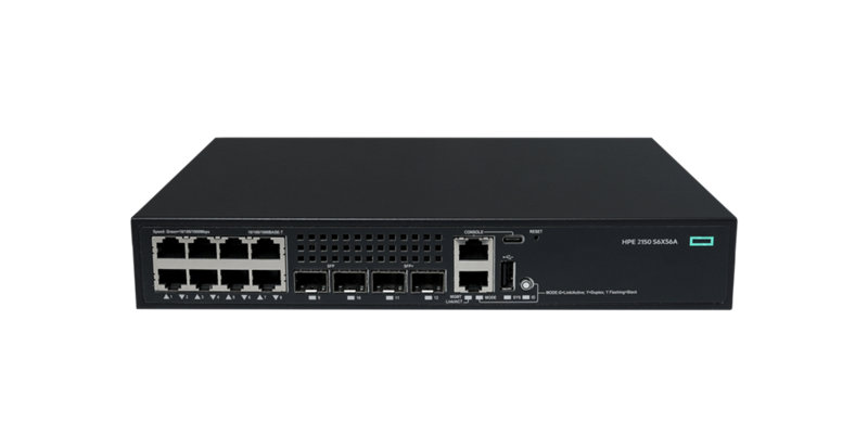 HPE Networking CW 2150 8p 10M/100M/1G 2p SFP 1G 2p SFP+ 1G/10G Switch