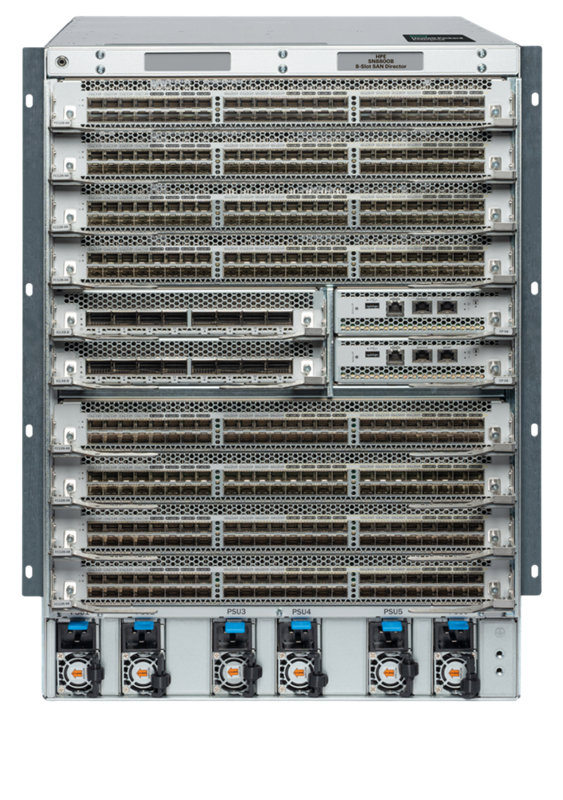 HPE Storage 8-slot Fibre Channel Director Switch B-series SN8800B