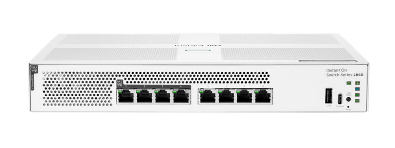 HPE Networking Instant On Switch 48p Gigabit 24p CL4 PoE 4p SFP 370W 1840