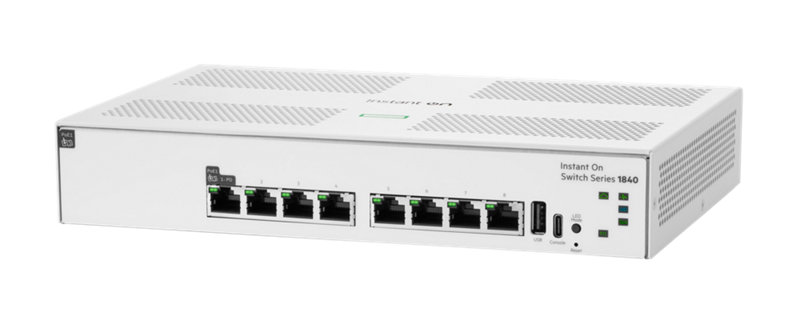 HPE Networking Instant On Switch 24p Gigabit 4p SFP 1840
