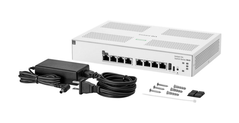 HPE Networking Instant On Switch 24p Gigabit 4p SFP 1840
