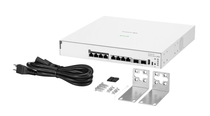 HPE Networking Instant On Switch 48p Gigabit CL4 PoE 4p SFP+ 370W 1940