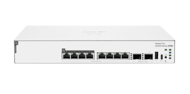 HPE Networking Instant On Switch 48p Gigabit CL4 PoE 4p SFP+ 370W 1940