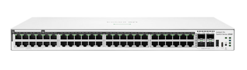 HPE Networking Instant On Switch 48p Gigabit CL4 PoE 4p SFP+ 370W 1940