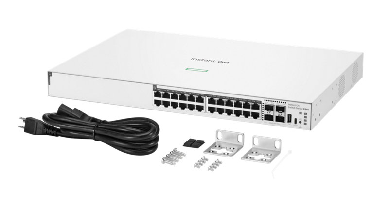 HPE Networking Instant On Switch 48p Gigabit CL4 PoE 4p SFP+ 370W 1940