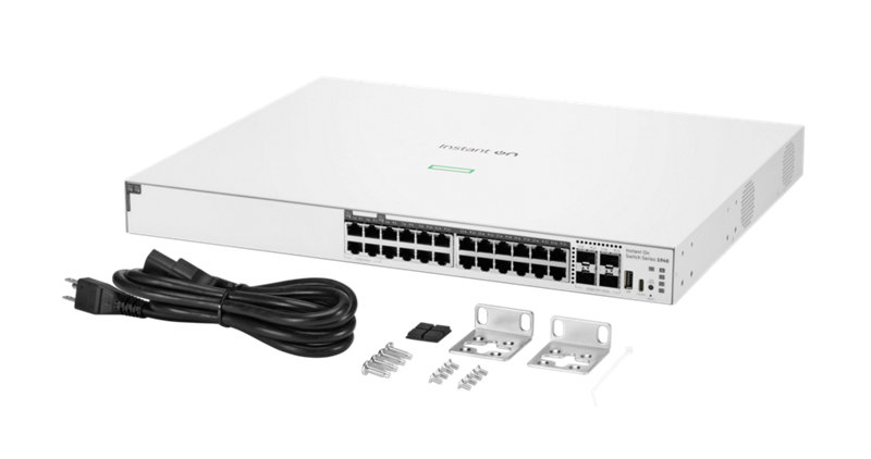 HPE Networking Instant On Switch 48p Gigabit CL4 PoE 4p SFP+ 370W 1940