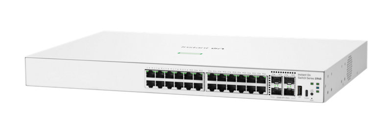 HPE Networking Instant On Switch 48p Gigabit CL4 PoE 4p SFP+ 370W 1940