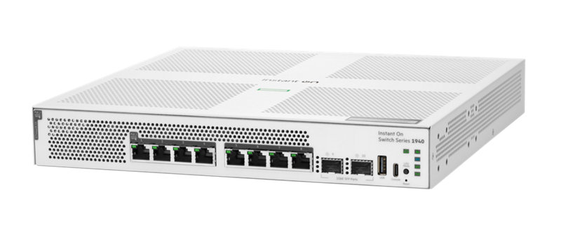 HPE Networking Instant On Switch 48p Gigabit CL4 PoE 4p SFP+ 370W 1940
