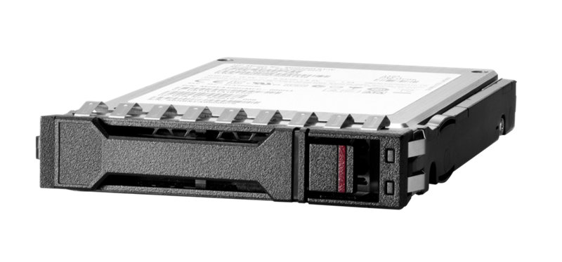 HPE NVMe Mainstream Performance Mixed Use U.3 Static Solid State Drives Left facing