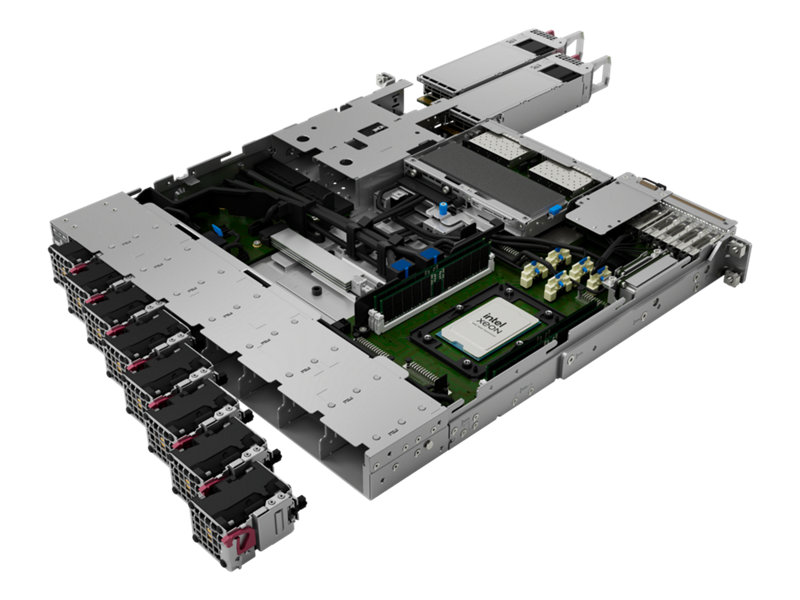 HPE ProLiant Compute DL110_Still_Back_Open_TRANSPARET