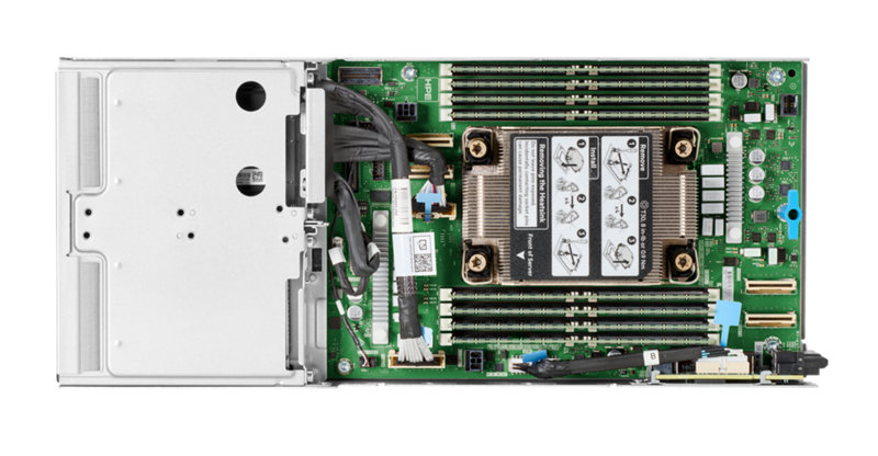 HPE ProLiant Compute EL220 Gen12 Top view open