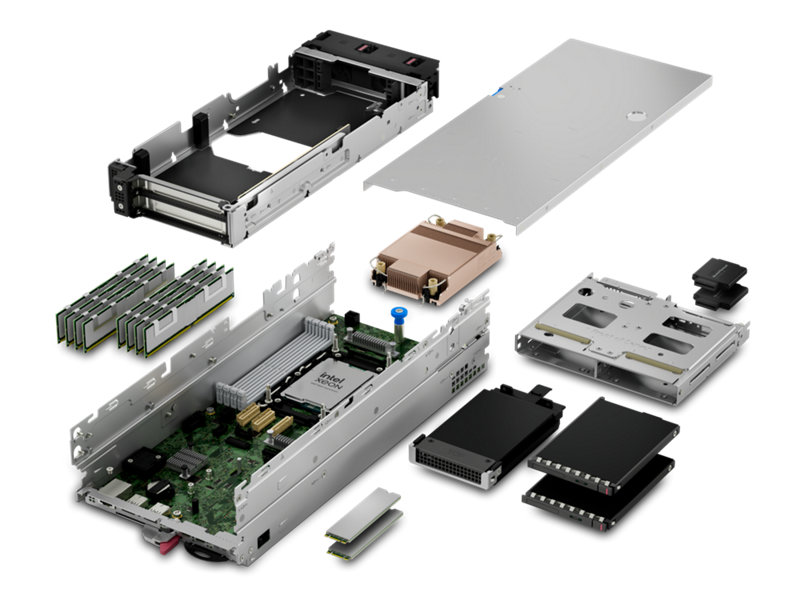 HPE ProLiant Compute EL2000 Chassis Detail view