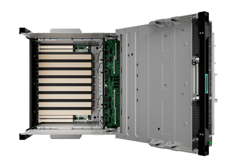 HPE ProLiant DL585a Gen13 Server_Still_Rotated_Top-Tray_Zenith_TRANSPARENT