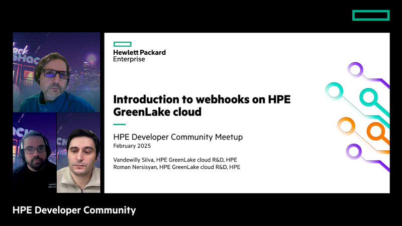 Introduction to webhooks on HPE GreenLake cloud | HPE 대한민국