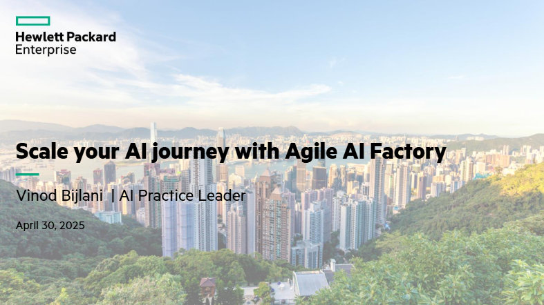 Scale your AI journey with agile AI factory | HPE Australia