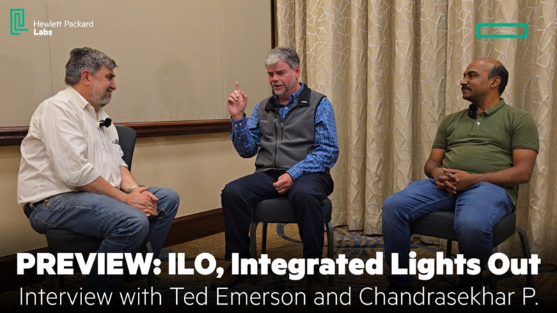 (PREVIEW) ILO: Integrated Lights Out | HPE Saudi Arabia