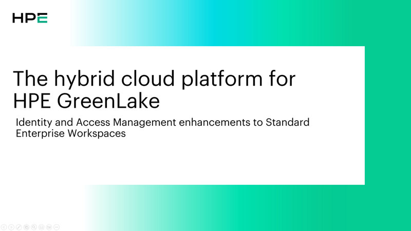 Identity and Access Management enhancements to Standard Enterprise ...