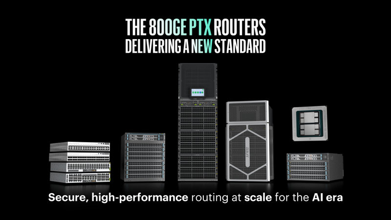Meet networking for AI demands with ultra-dense 800GE PTX routers | HPE ...