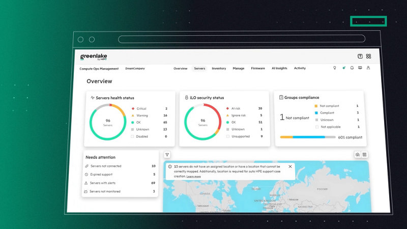 See, automate, secure, and manage servers at scale | HPE United Arab ...