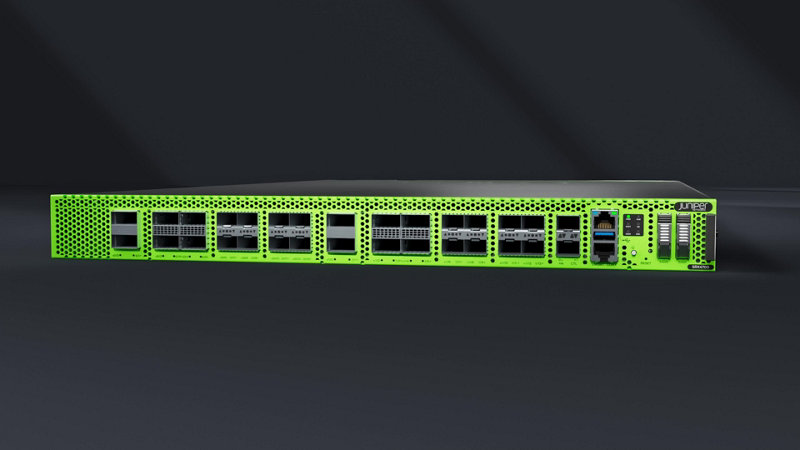 HPE Juniper Networks SRX4700 Firewall Micro-Clip side close-up