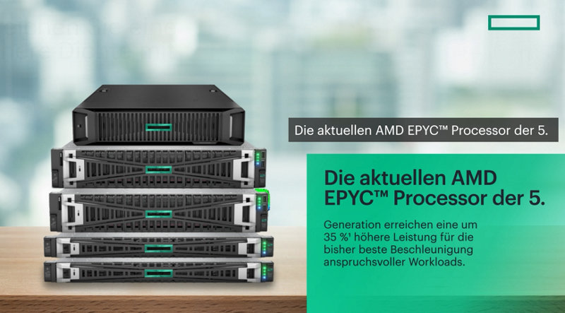 HPE ProLiant Compute-Server mit AMD EPYC Prozessoren | HPE México