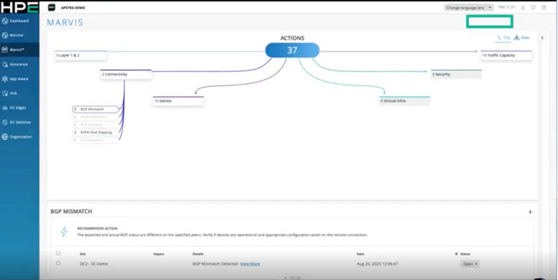Demo: HPE Data Center Assurance and Network Monitoring | HPE South Africa