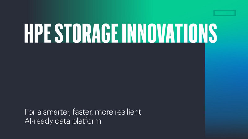 HPE Storage Innovations for a smarter, faster, more resilient AI ...