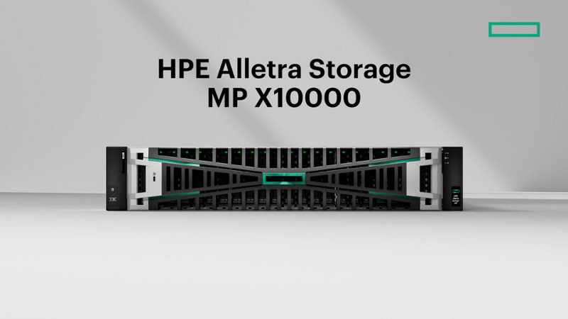 GreenLake - HPE Alletra Storage MP X10000 walkthrough