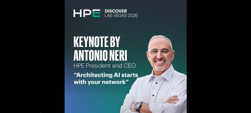 HPE-Discover-Las-Vegas-2026-Antonio-Neri-Keynote promo | HPE LAMERICA