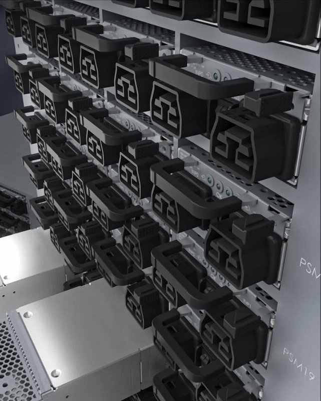 Juniper PTX12000 Line of Modular Routers close up views