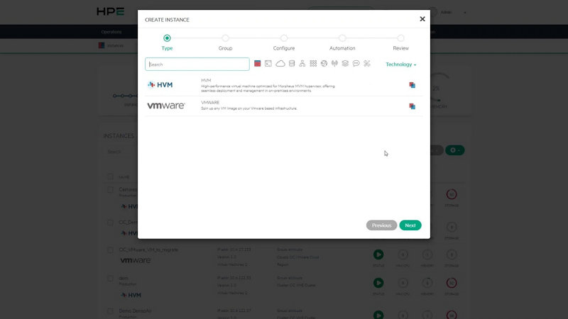 Provision HVM Virtual machines with HPE Private Cloud PC3000 and HPE ...