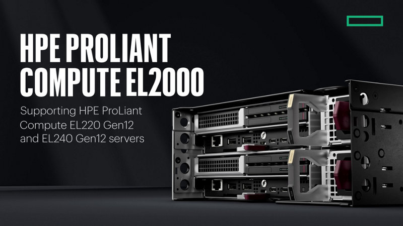 HPE ProLiant Compute EL2000 Server Chassis Product Tour Video | HPE